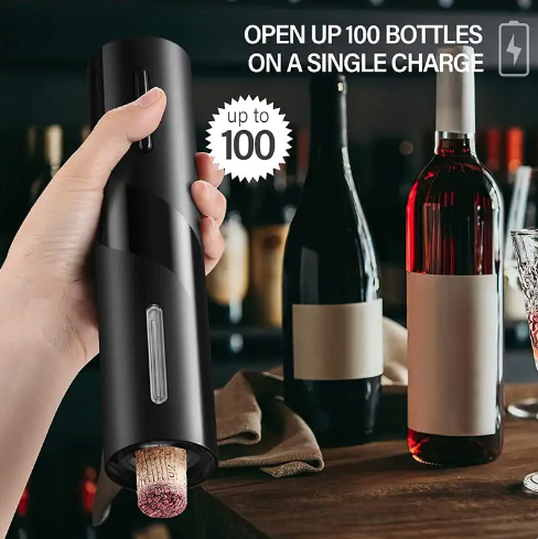 Electric Wine Bottle Opener Kit